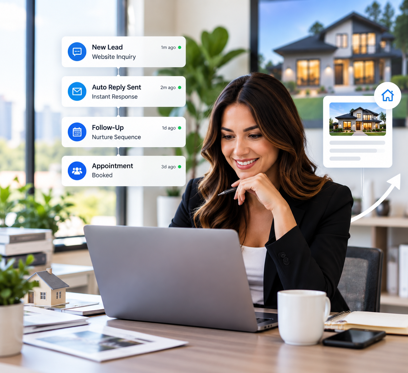 At The AutoScale Agency, we focus on a simple problem: good real estate leads often get lost because responses are slow, follow-up stops too early, or agents simply don’t have time to stay on top of every conversation. We share practical AI and automation strategies that help Realtors respond faster, follow up consistently, nurture opportunities, and move more qualified leads toward booked appointments — without adding more manual work.