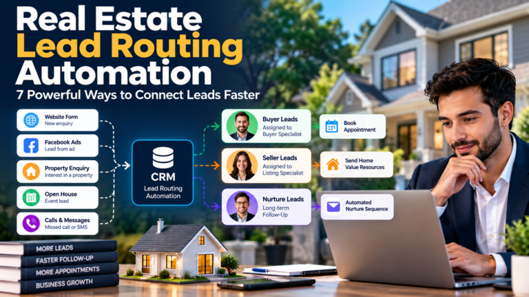 real estate lead routing automation for buyer seller and nurture leads